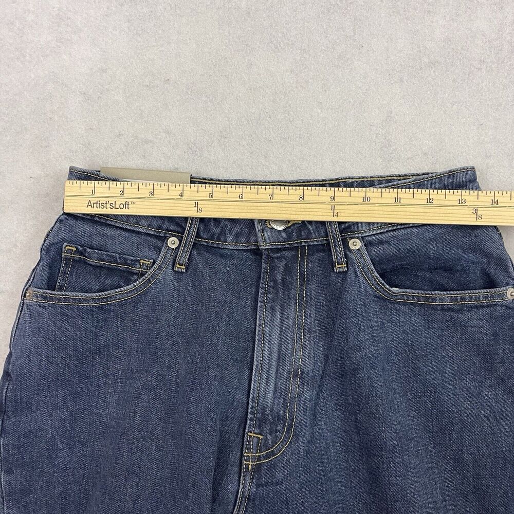 Everlane Dark Blue Straight Leg Jeans - Picture 5 of 16